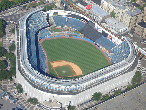 New York Yankees NY Old Yankee Stadium Baseball Field 8x10 to 48x36 Photo 52