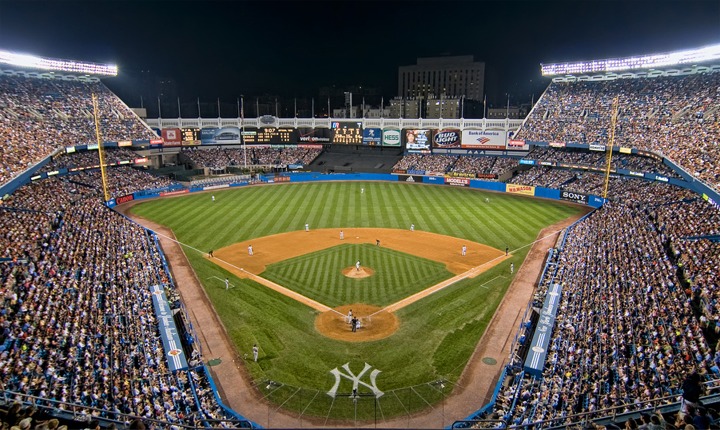 View from the upper deck at old Yankee Stadium - Picture: Mark Whitt