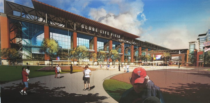 globe life field pictures information and more of the ballpark in arlington seating chart