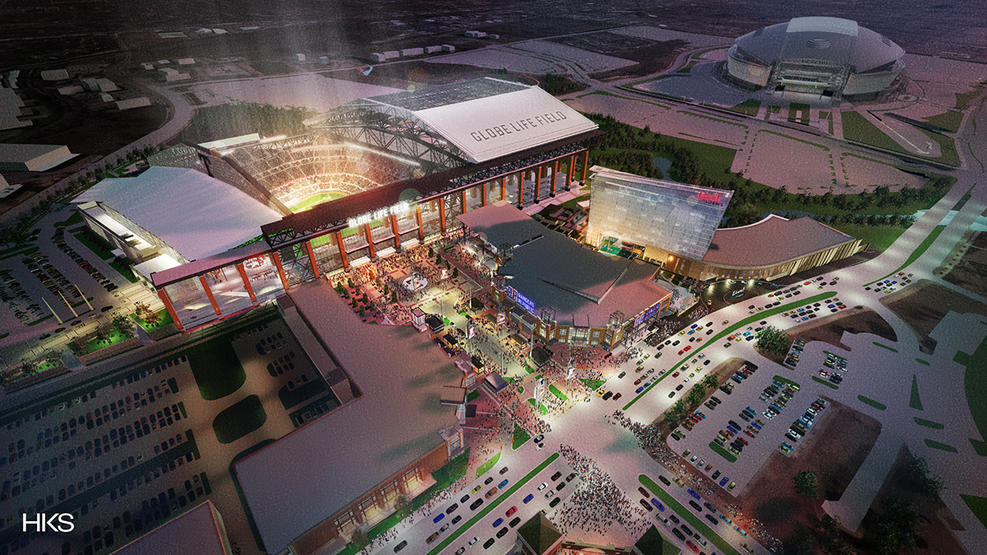 Globe Life Field pictures, information and more of the future Texas Rangers ballpark