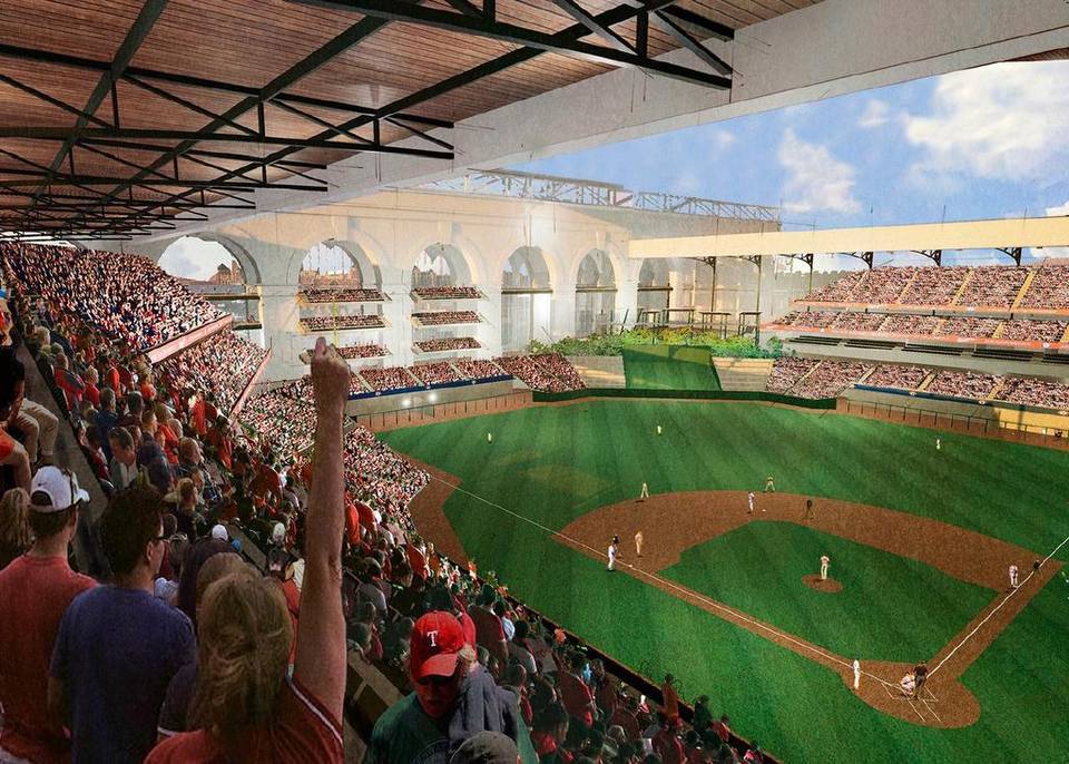 Future Texas Rangers Ballpark