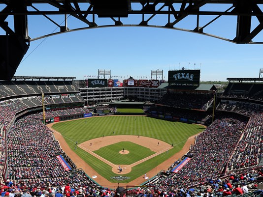 Texas Rangers share video of billion dollar new ballpark, get
