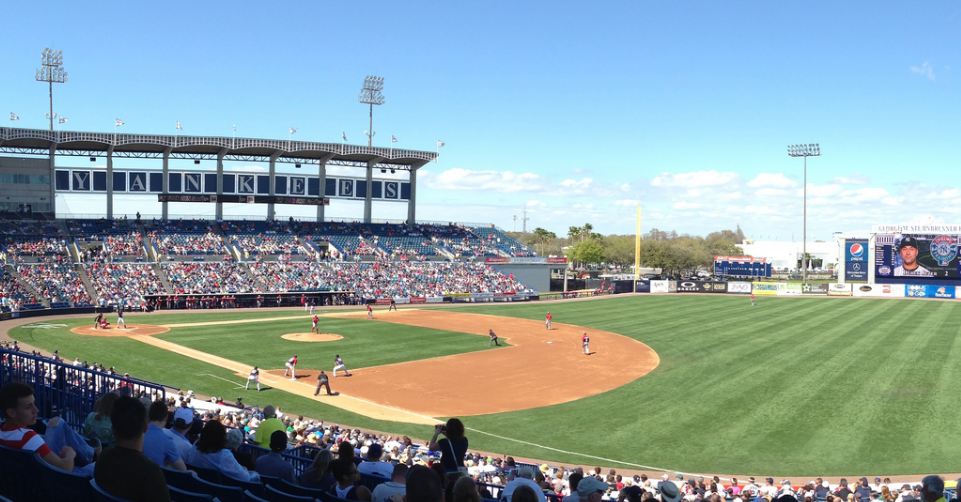 Yankee Stadium Tampa Seating Chart