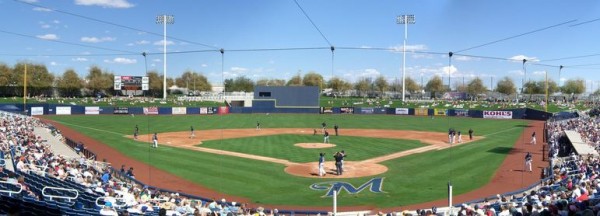 Maryville Baseball Park, Spring Training home of the Milwaukee Brewers