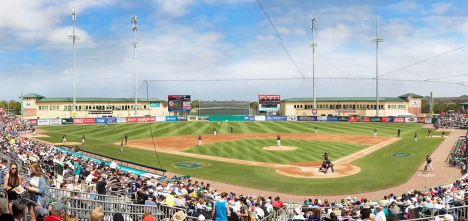 Roger Dean Stadium, Spring Training home of the Miami Marlins and