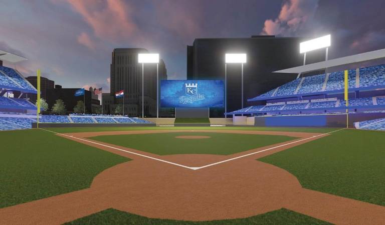 Kansas City Royals revealed plans for a new ballpark as a