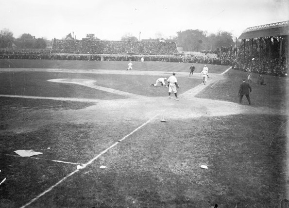 Bennett Park, former home of the Detroit Tigers