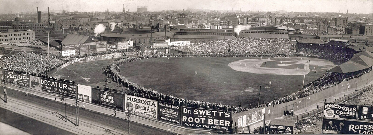 Huntington Avenue Grounds, former home of the Boston Americans/Red Sox