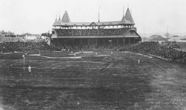 South End Grounds, former home of the Boston Braves.