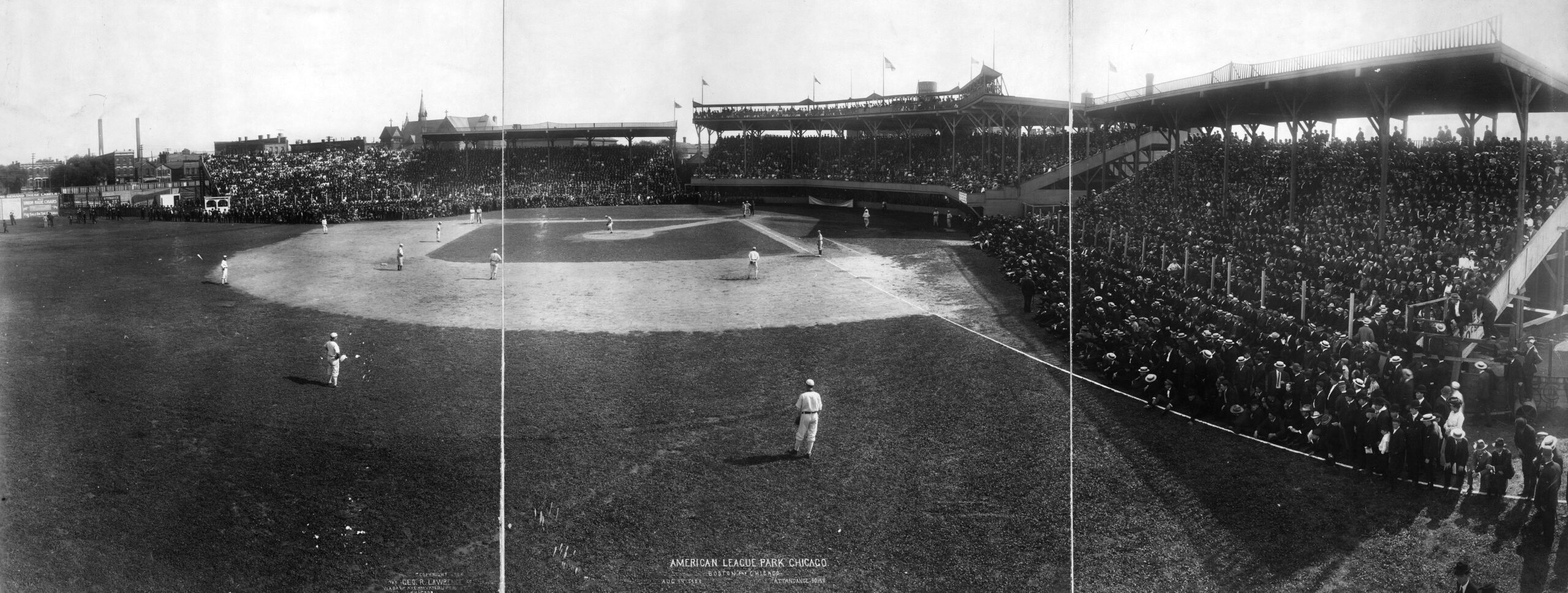 South Side Park, former home of the Chicago White Sox