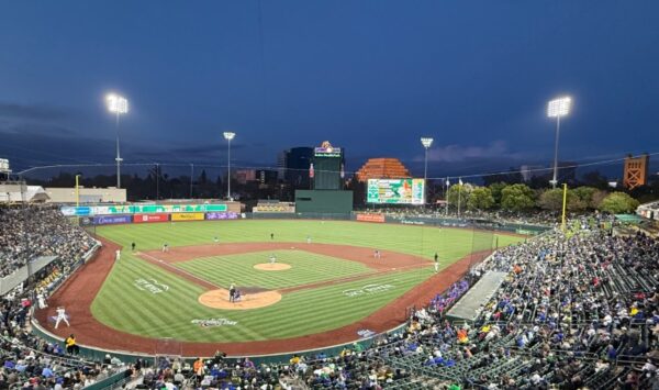 Sutter Health Park, home of the Athletics